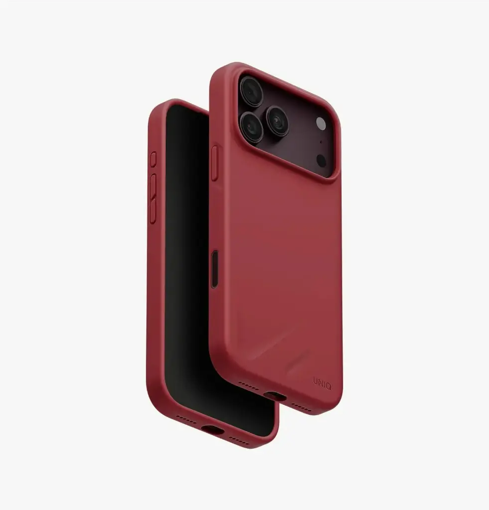 UNIQ HYBRID IPHONE 18 PRO MAX (2026) 6.9 MAGCLICK CHARGING LINO - CRANBERRY RED