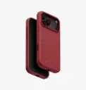 كفر UNIQ Lino MagClick لـ iPhone 18 Pro Max - أحمر