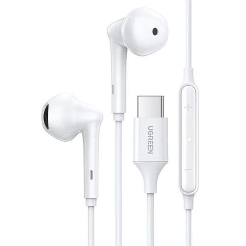 UGREEN In-Ear Earphones with Type-C Connector White