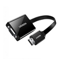 محوّل UGREEN من HDMI إلى VGA بطول 25 سم – أسود