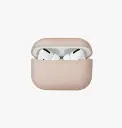 Uniq Hybrid Lino Liquid Silicon Case for Airpods Pro 2 - Blush Pink 