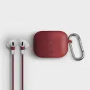Uniq Vencer Silicone Hang Case for Airpods Pro - Burgundy Maroon 