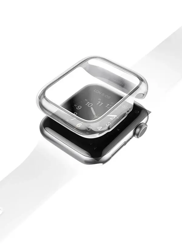 UNIQ APPLE WATCH  CASE GARDE SLIM HYBRID PROTECTIVE  44MM CLEAR