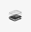 كفر UNIQ Legion مع حماية للشاشة لساعة Apple Watch 45 ملم – شفاف