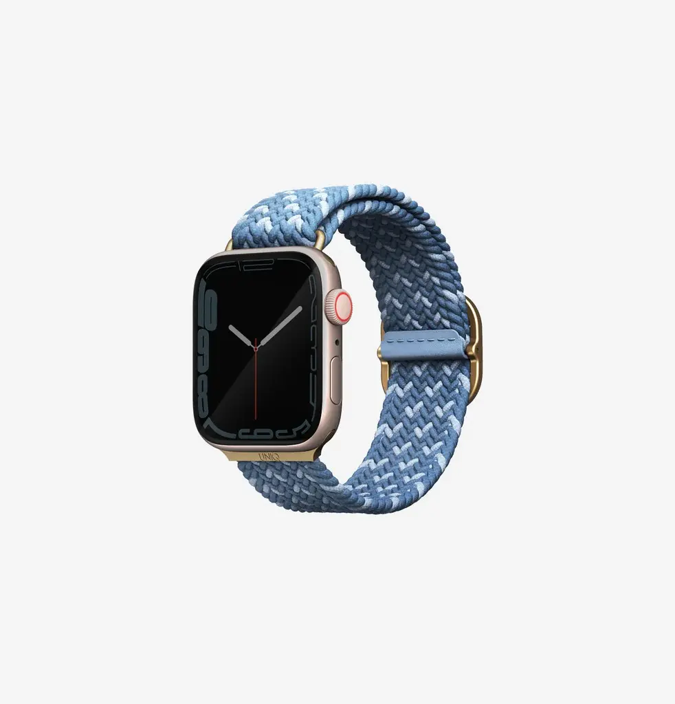 Uniq Aspen Braided Designer Edition for Apple Watch 38/40/41mm - Cerulean Blue 
