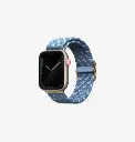 Uniq Aspen Braided Designer Edition for Apple Watch 38/40/41mm - Cerulean Blue 