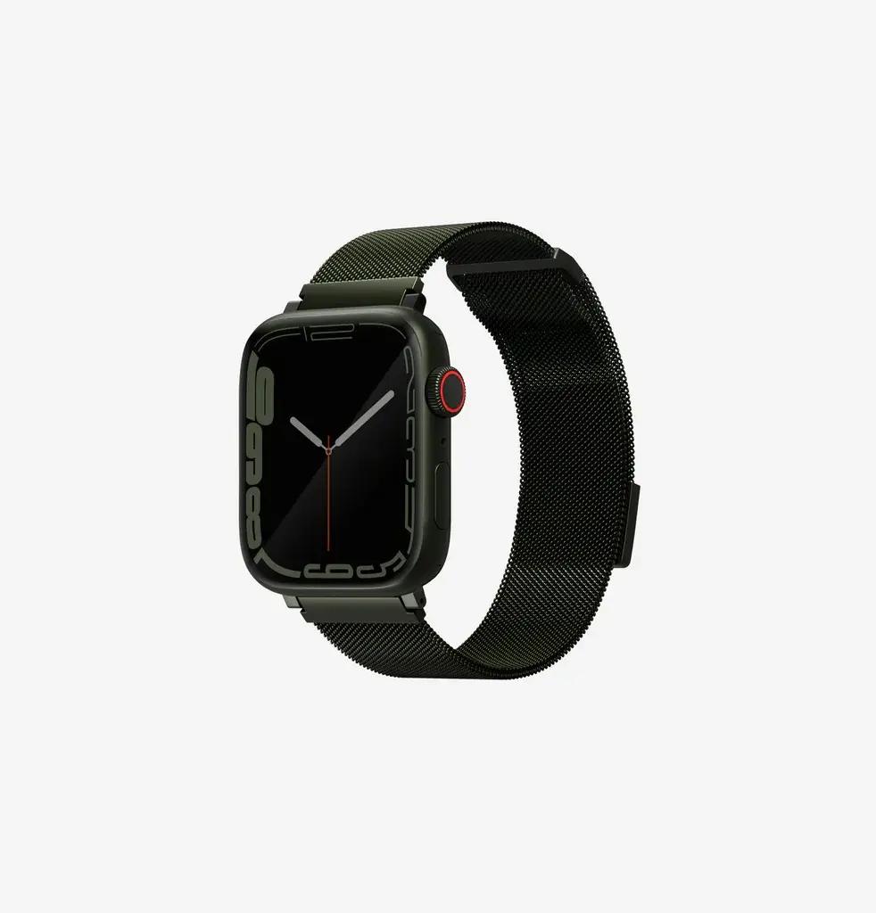 Uniq Dante Milanese Mesh Steel Strap for Apple Watch 38/40/41mm - Hunter Green 