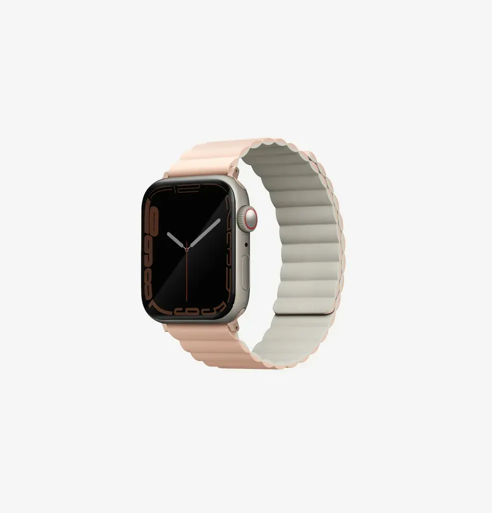 Uniq Revix Reversible Magnetic for Apple Watch Strap 38/40/41mm Blush (Pink/Beige) 