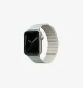 سير UNIQ Revix بوجهين لساعة Apple Watch 38/40/41 ملم – أخضر مريمية / بيج