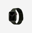 سير ستيل ميلانيز UNIQ Dante لساعة Apple Watch 42/44/45 ملم – أخضر غامق