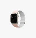 Uniq Revix Premium Edition Reverible Strap For Apple Watch 49/45/44/42mm - Blush Pink / White