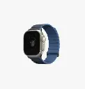 Uniq Revix Premium Edition Reverible Strap For Apple Watch 49/45/44/42mm - Prussian Blue / Mist Blue