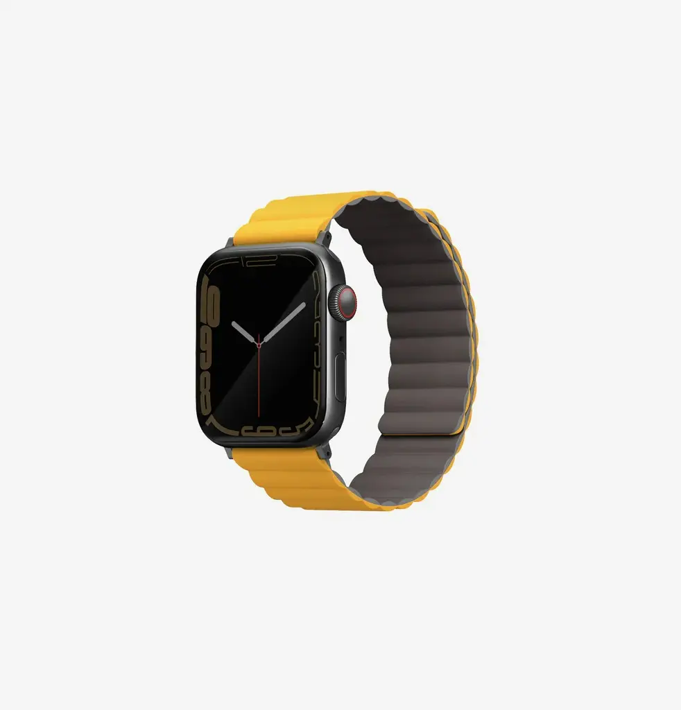 Uniq Revix Reversible Strap for Apple Watch 42/44/45mm - Mustard / Khaki 