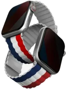 Uniq Revix Reversible Strap for Apple Watch World Cup Edition 42/44/45mm - France (White) 