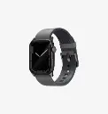 Uniq Straden Leather Strap for Apple Watch 42/44/45 - Rhino Grey 