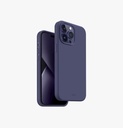 Uniq Hybrid Lino Case for iPhone 14 Pro Max - Fig Purple