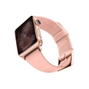 حزام جلد طبيعي Viva Madrid لـ Apple Watch 42mm/44mm - وردي/Rose Gold