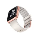 حزام جلد Viva Madrid Venturx لـ Apple Watch 42/44mm - Blush Beige