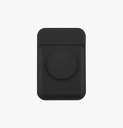 Uniq Flixa Magnetic Pop-Out Card Holder With Grip-Stand - Jet Black
