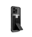 SkinArma Bundle Saido Kado Mag-Charge Card Holder + Saido MagSafe Case for iPhone 15 Pro Max - Black 