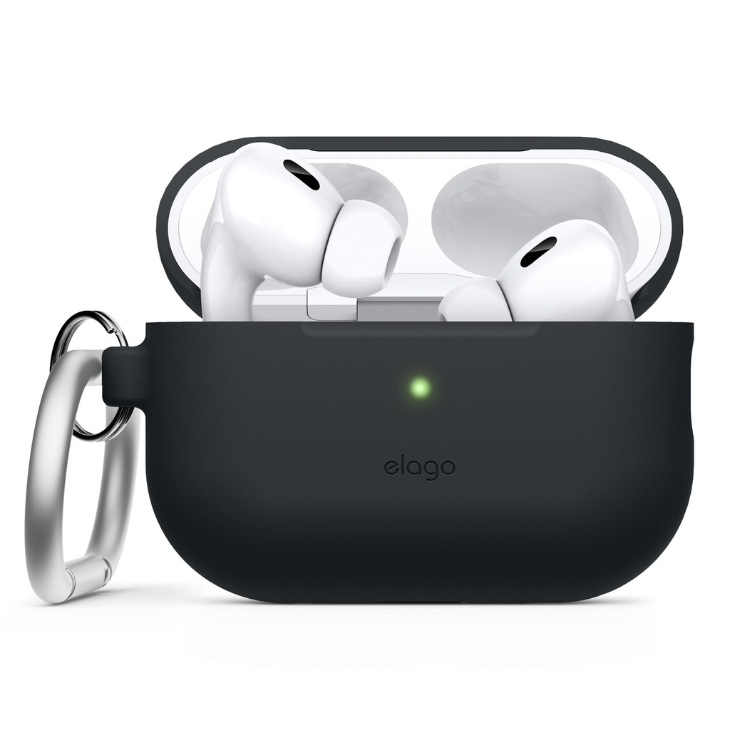 Elago AirPods Pro 1&2 Silicone Hang Case black