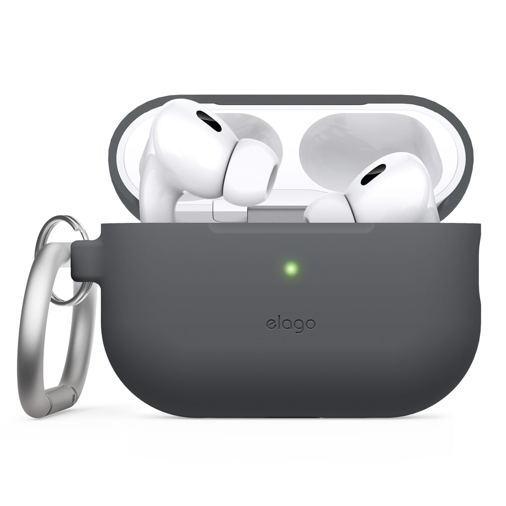 Elago AirPods Pro 1&2 Silicone Hang Case dark grey