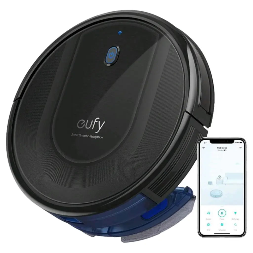 Eufy G10 Hybrid Stick Vacuum Cleaner 2000pa Suction Power 2 in 1 Mop and Hard Floor Only - Black