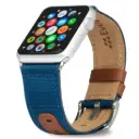 حزام Evutec Northill لـ Apple Watch مقاس 45mm/44mm/42mm/Ultra - Tweed/Tan