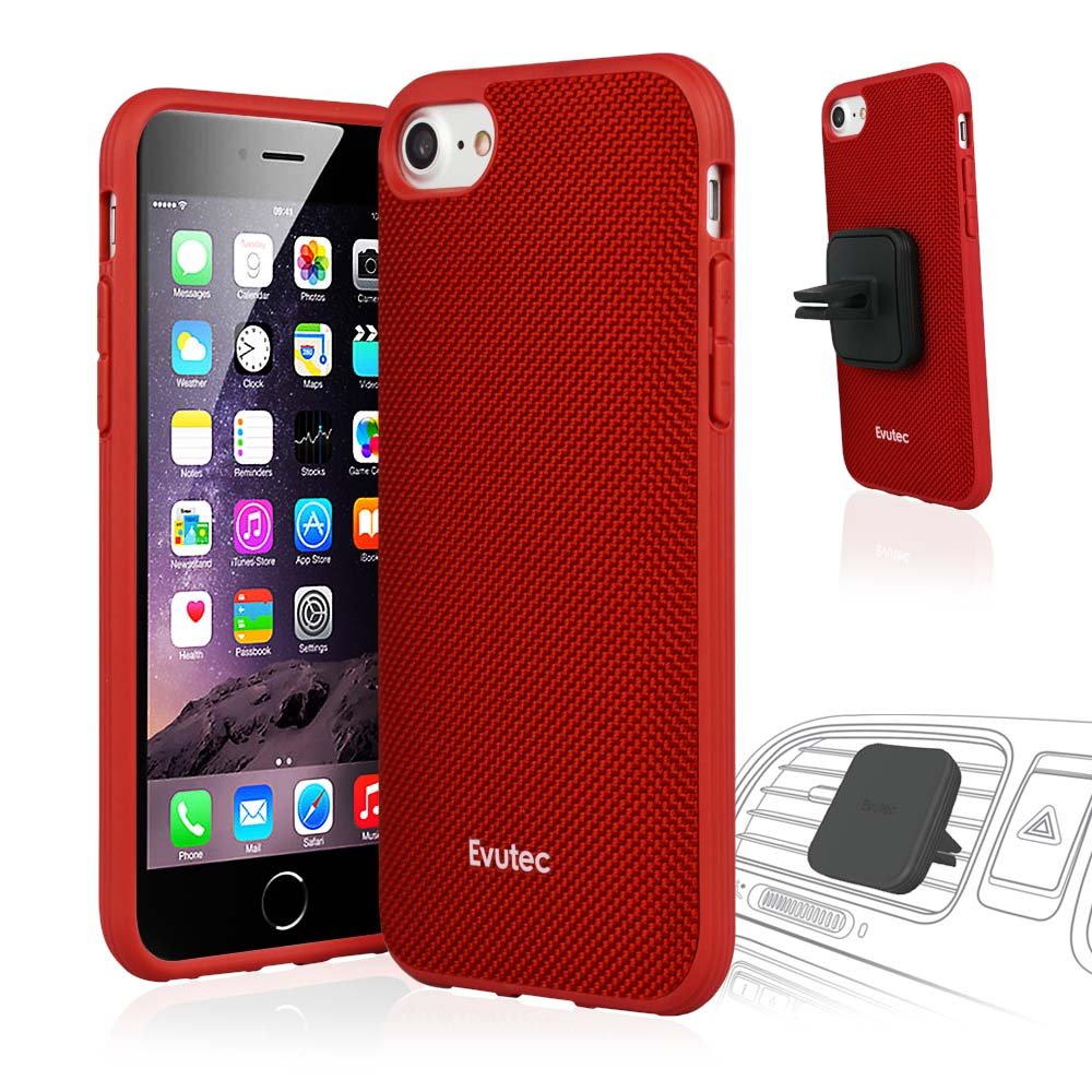 EVUTEC CASE IPHONE 6/7/8/SE RED