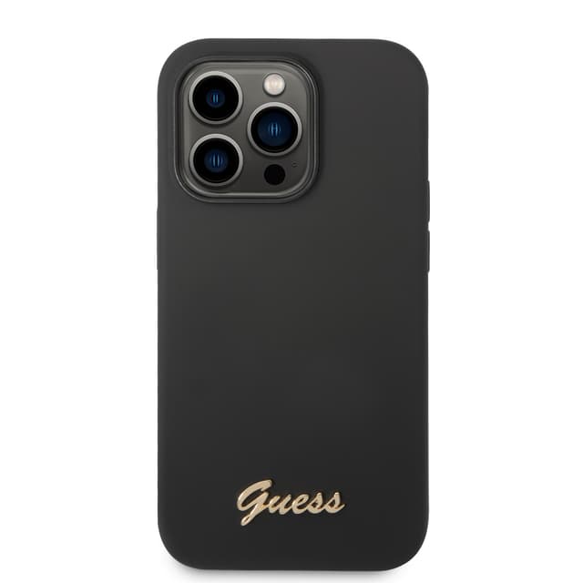 Guess IML Electro Cam Hard Case with Strap for iPhone 14 Pro Max (6.7") - Transculent Pink
