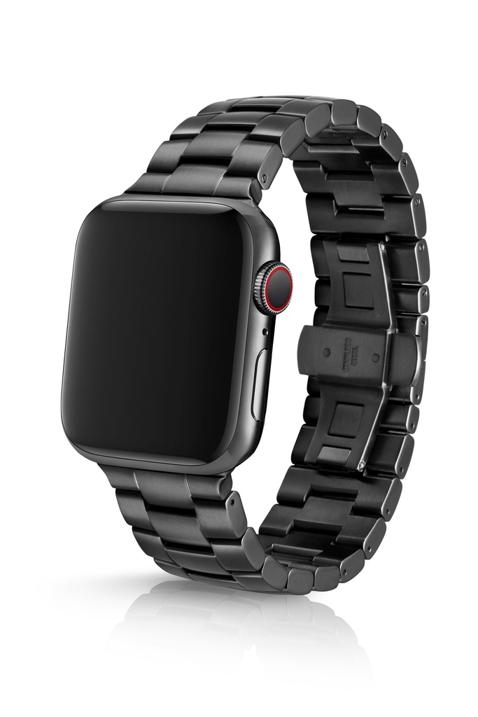 juuk apple watch atrap 42MM 44MM 45MM 49MM VELO (STEEL) Polished Black