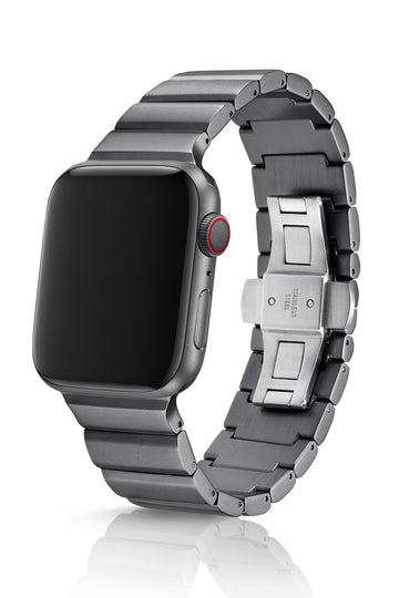 حزام juuk LIGERO لـ Apple Watch (ألمنيوم) 42-44-45-49mm - Vitero Cosmic Grey