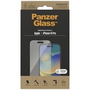 حماية شاشة PanzerGlass شفافة مضادة للبكتيريا لآيفون 14 Pro (6.1 إنش)