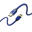 كيبل Powerology 8K HDMI إلى HDMI مجدول 3 متر - كحلي