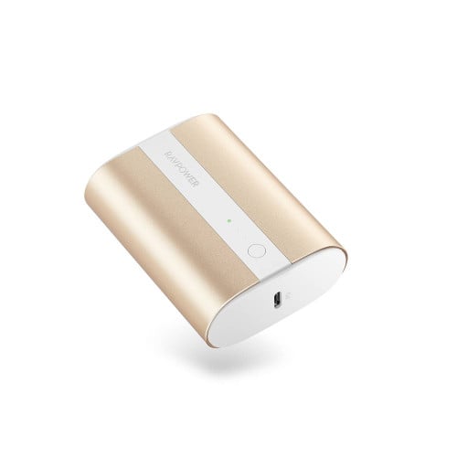 RAVPOWER PD PIONEER 10K 18 2 PORT POWER BANK
