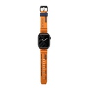 سير SKINARMA Shokku لساعة Apple Watch مقاس 42/44/45 ملم – برتقالي