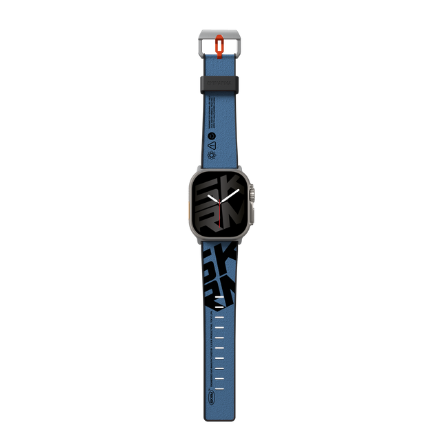 SkinArma Spunk Watch Strap for Apple Watch 49/45/44 - Blue 