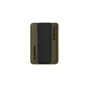 SkinArma Kado Mag-Charge Card Holder With Grip Stand - Green / Black 