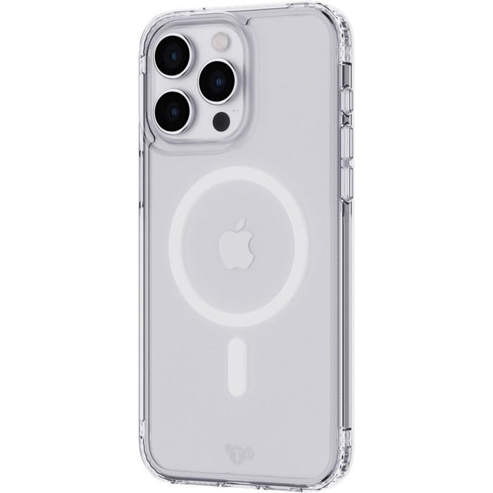كفر Tech21 Evo Clear MagSafe لـ iPhone 15 Pro Max - شفاف