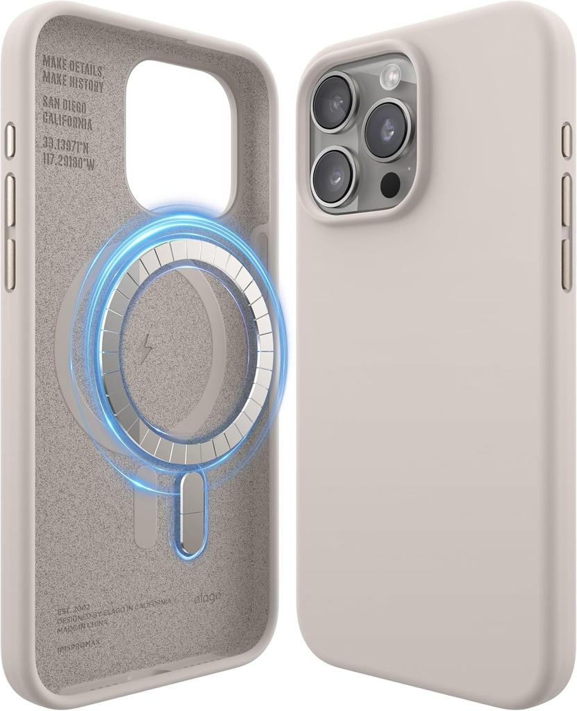 Elago iPhone 15 Pro Max Magsafe Silicone Case