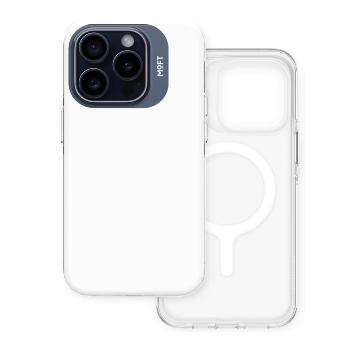 MOFT MD011-1-i15pro-CRW Snap Case (MagSafe)iPh15 Pro - WH