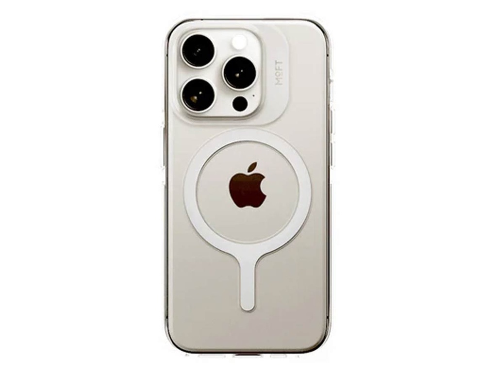 MOFT MD011-1-i15pro-CR Snap Case (MagSafe) | iPh15 Pro - Clear