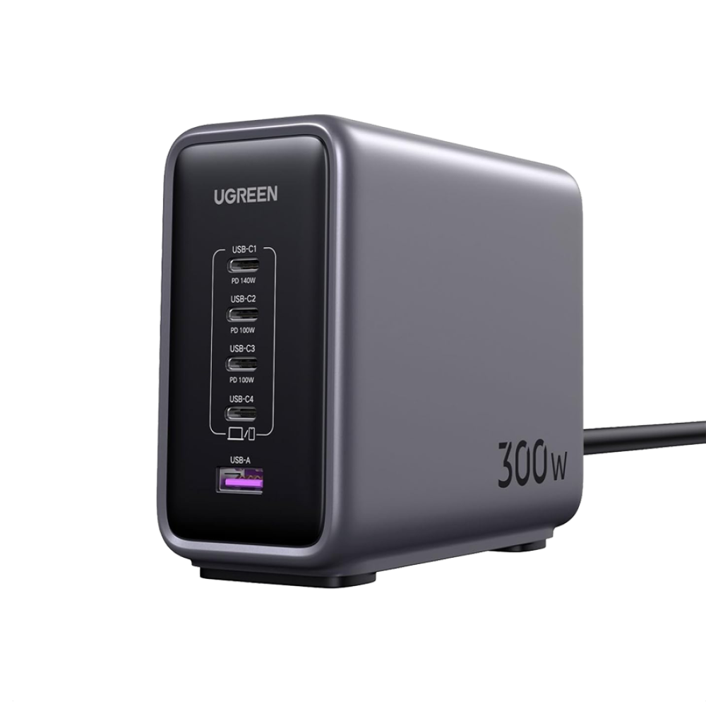 UGREEN Nexode 300W 5-Port PD GaN Fast Charger UK CD333