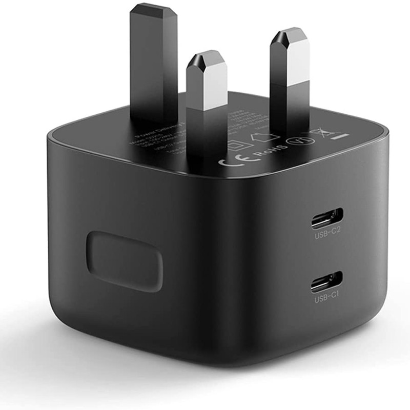 ugreen 65w 2-port pd charger white