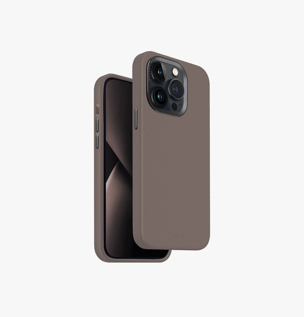Uniq Hybrid Lyden MagSafe Case for iPhone 15 Pro Max - Flint Grey