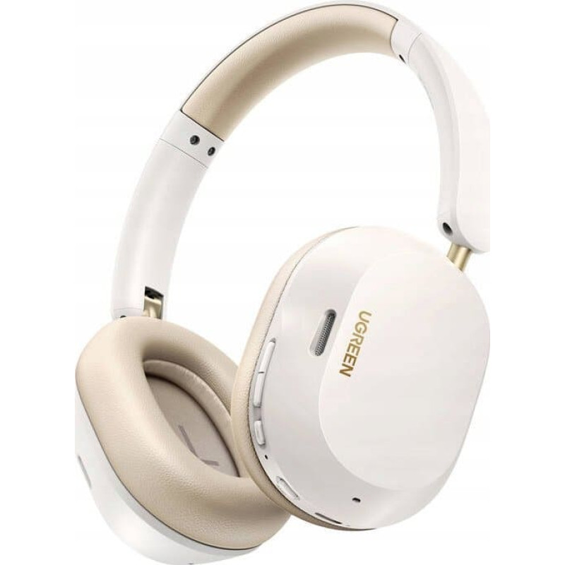 UGREEN HiTune Max5c Hybrid Active Noise-Cancelling Headphones - White