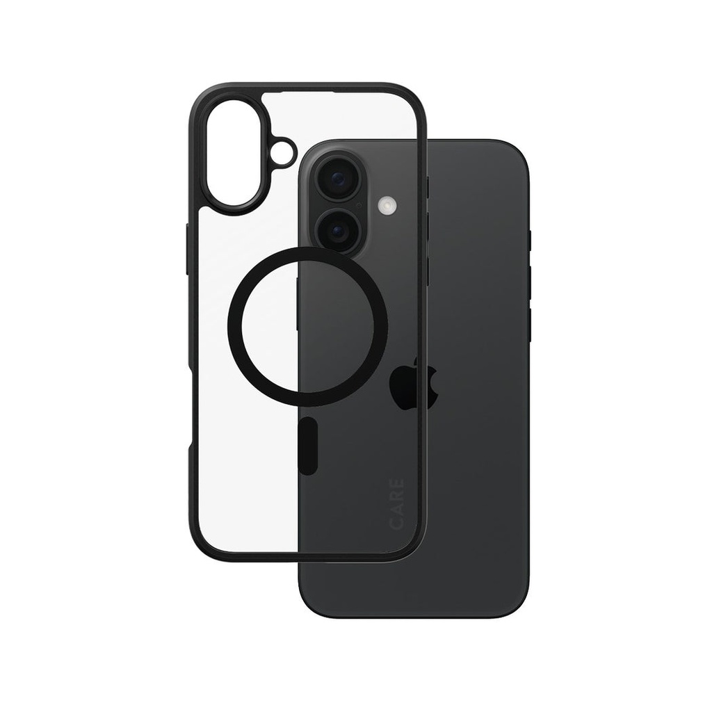 CARE by PanzerGlass® Case Flagship Urban Combat Black MagSafe iPhone '24 6.7"