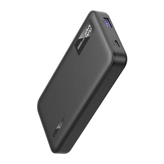 باور بانك UGREEN بسعة 10000mAh شحن سريع PD 20W بالاتجاهين PB311 – أسود