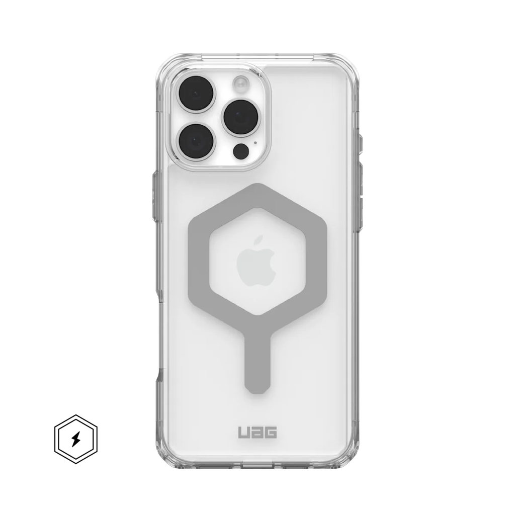 UAG iPhone 16 Pro Max Magsafe Plyo Case (Ice/Silver)