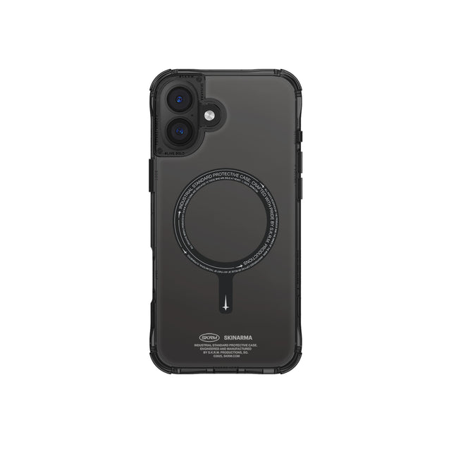 SkinArma Saido MagSafe Case for iPhone 16 Plus - Black